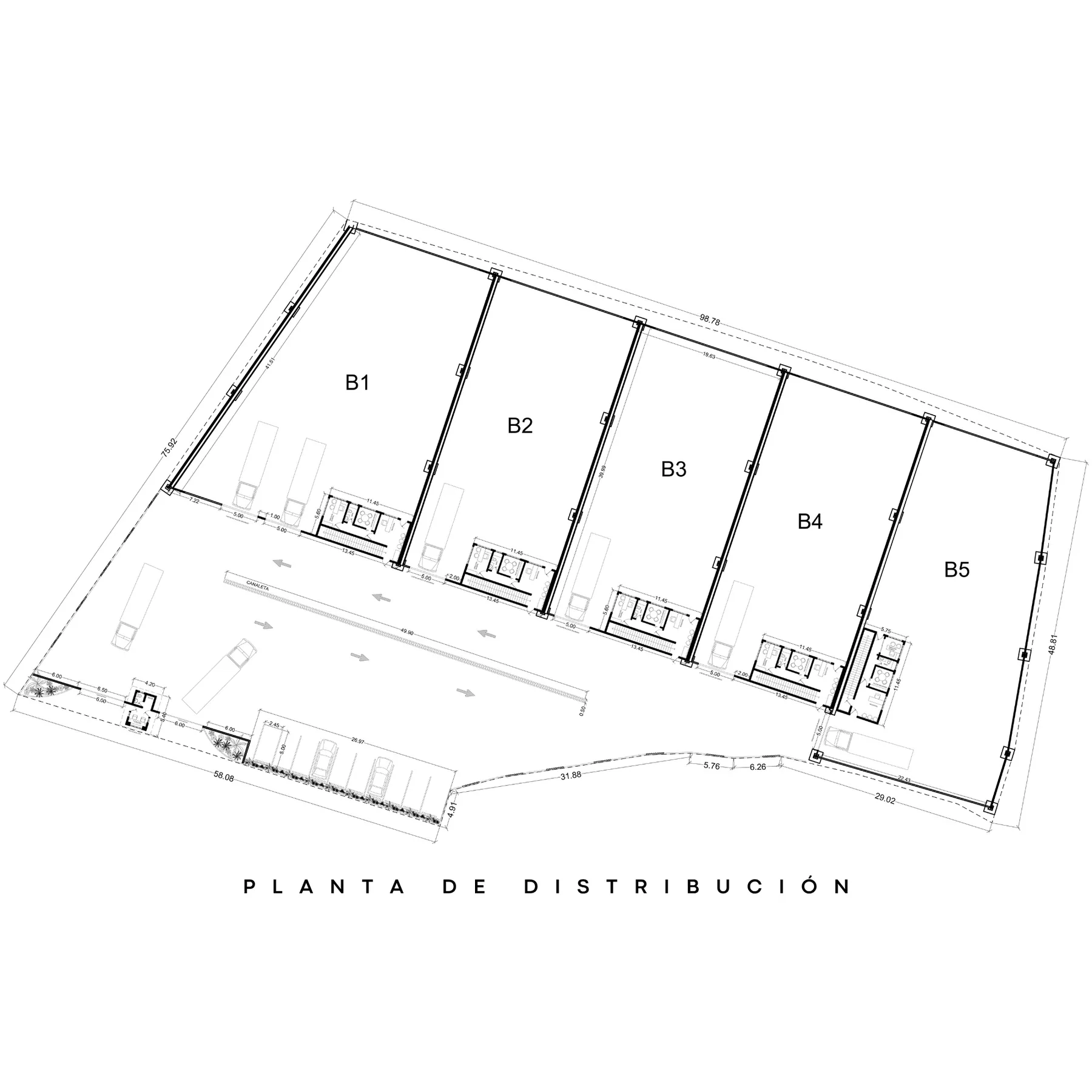 Plano de distribución 1
