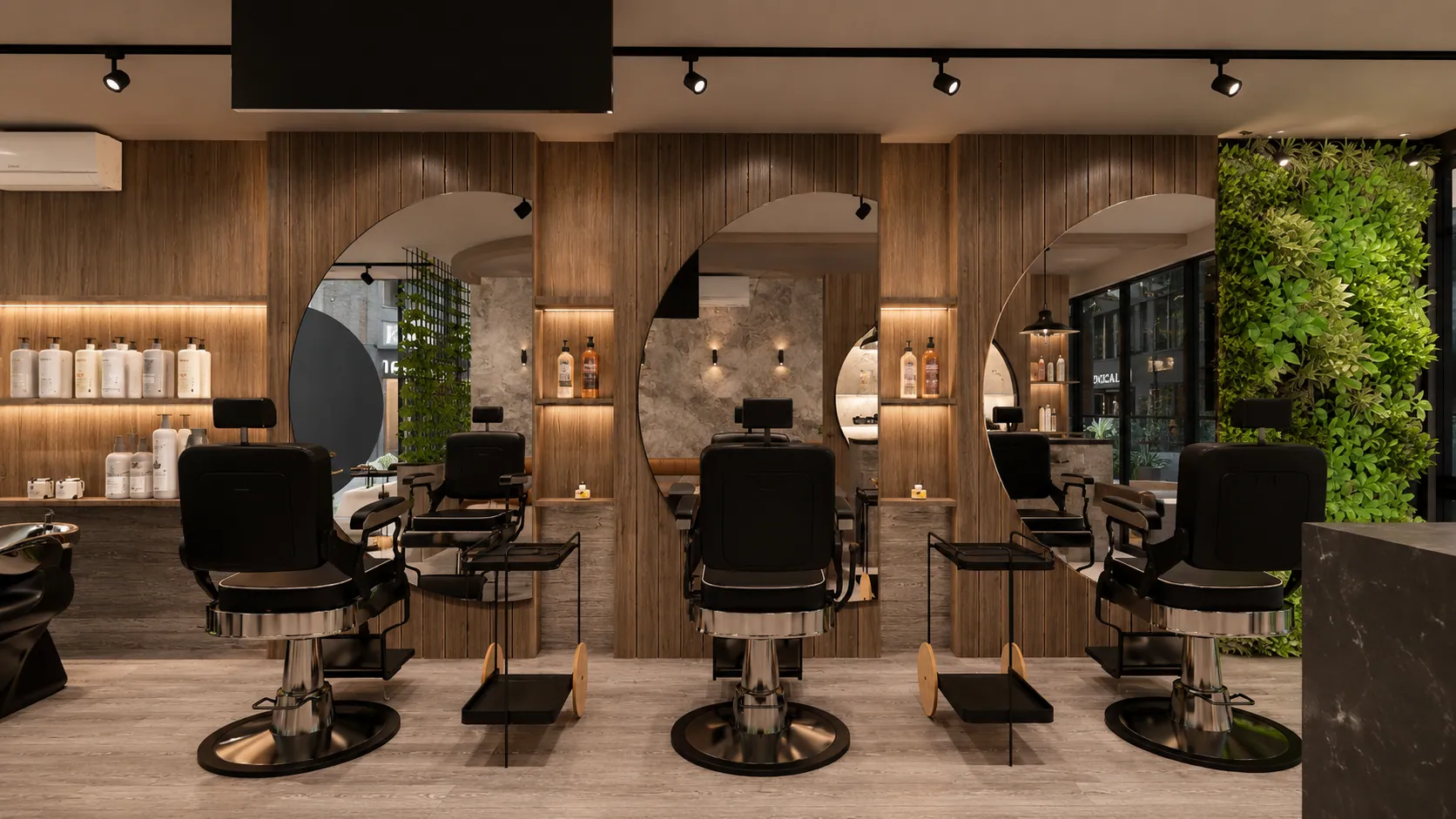 The Barber Shop Company — concepto 1